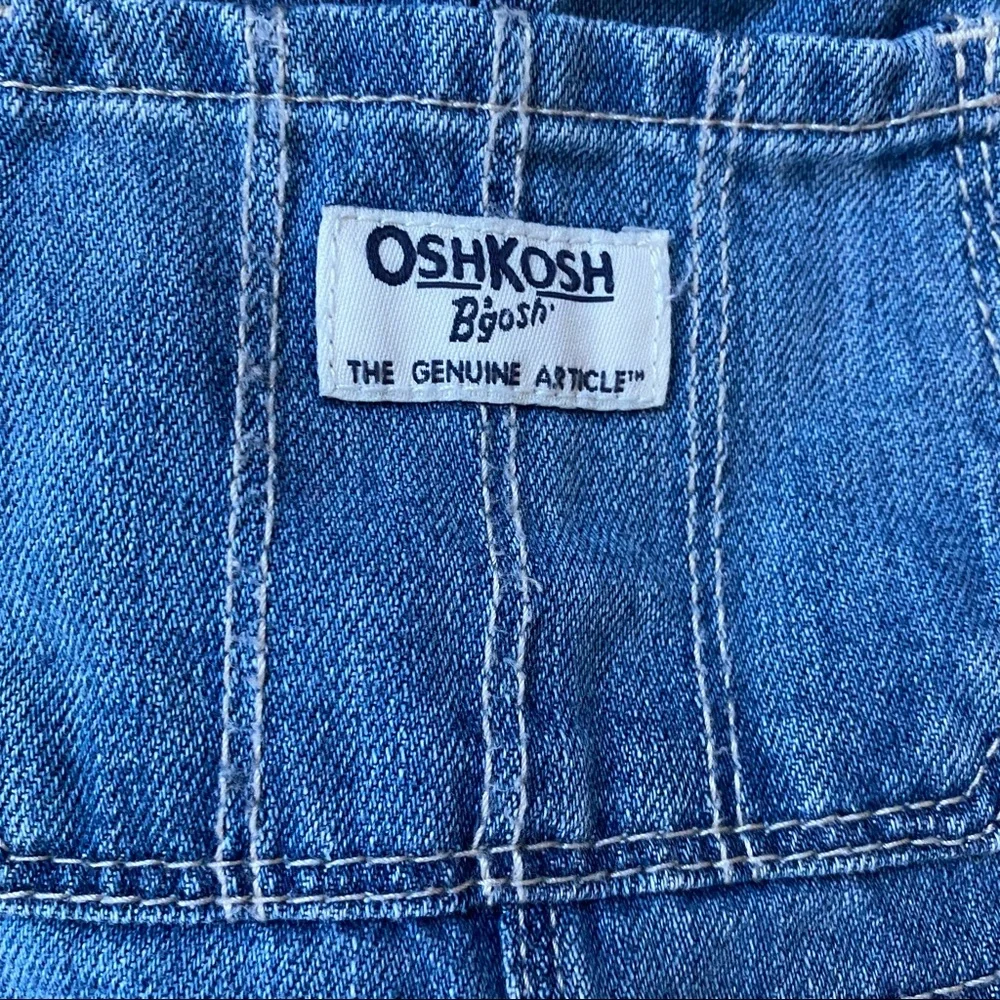 Oshkosh Baby Denim Eyelet Jumper